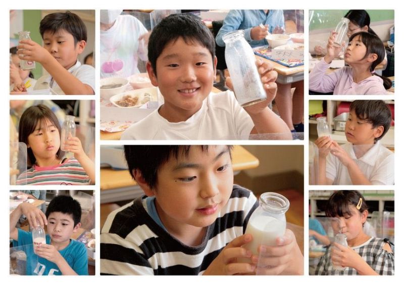 Dự án Milk Manga khơi gợi trí tò mò và khuyến khích các em uống hết sữa.